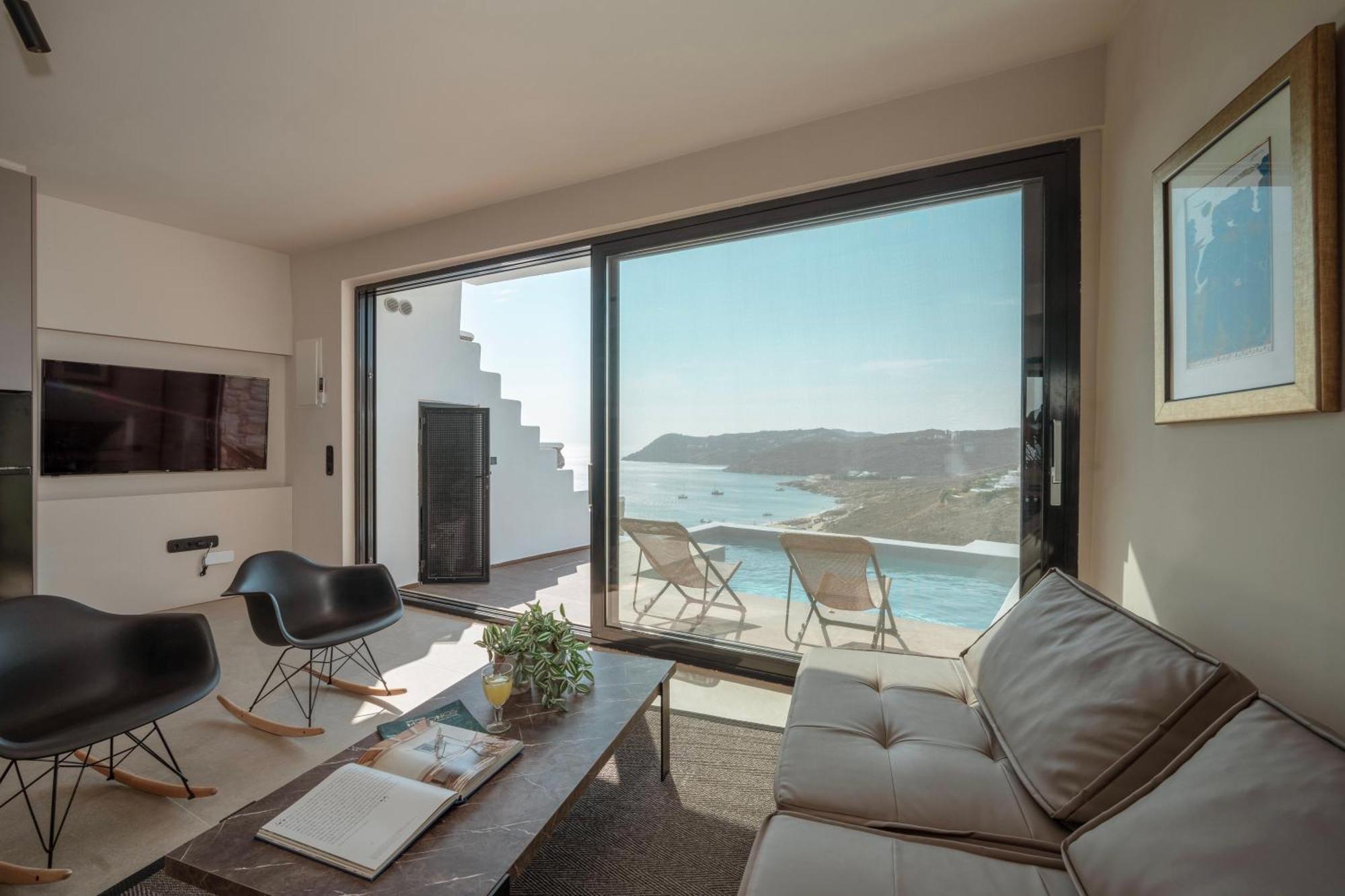 Mykonos Town Luxury House With Private Pool At Elia Beach מראה חיצוני תמונה