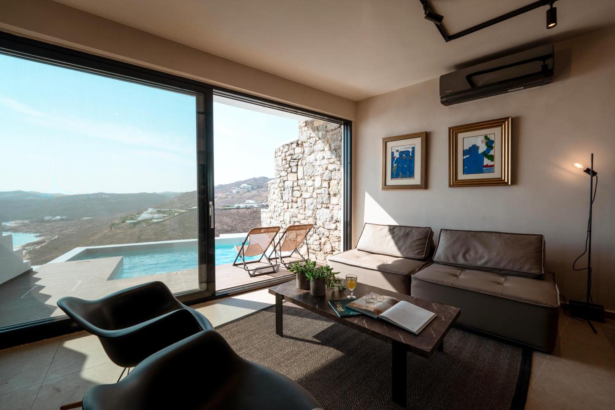 Mykonos Town Luxury House With Private Pool At Elia Beach מראה חיצוני תמונה